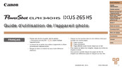 Canon PowerShot ELPH 340 HS Guide D'utilisation
