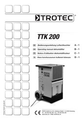 Trotec TTK 200 Notice D'utilisation