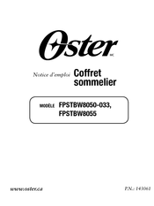 Oster FPSTBW8050-033 Notice D'emploi