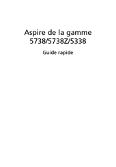 Acer Aspire 5738 Série Guide Rapide