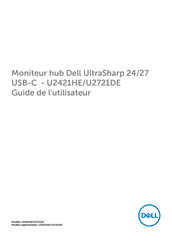 Dell UltraSharp U2721DEt Guide De L'utilisateur