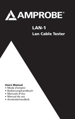 Amprobe LAN-1 Mode D'emploi