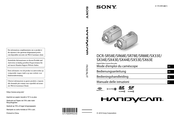 Sony Handycam DCR-SR88E Mode D'emploi