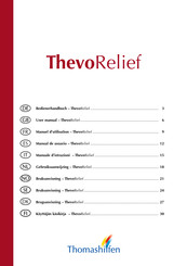 Thomashilfen ThevoRelief 100 Manuel D'utilisation