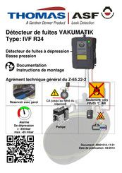 Thomas VAKUMATIK IVF R34 Instructions De Montage