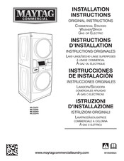 Maytag Commercial MLG22PD Instructions D'installation