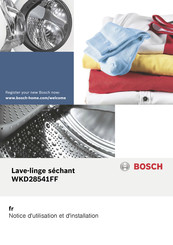 Bosch WKD28541FF Notice D'utilisation