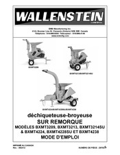 Wallenstein BXMT3213 Mode D'emploi