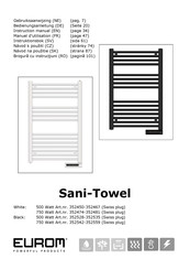 EUROM Sani-Towel 500 Manuel D'utilisation