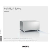 Loewe Individual Sound Série Mode D'emploi