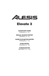 Alesis Elevate 3 Guide D'utilisation