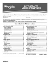 Whirlpool W10669181A Instructions D'installation