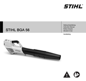 Stihl BGA 56 Notice D'emploi