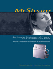 MRSTEAM MS-90T Manuel D'installation, D'utilisation Et De Maintenance