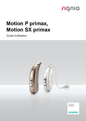 signia Motion P primax Guide D'utilisation