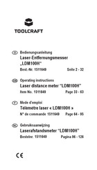 TOOLCRAFT LDM100H Mode D'emploi