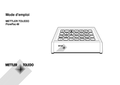 Mettler Toledo FlowPac-M Mode D'emploi