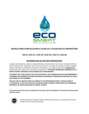 EcoSmart ECO 36 Instructions D'installation Et Guide D'utilisation