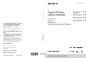 Sony HDR-PJ200E Mode D'emploi