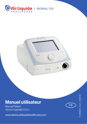 Air Liquide Monnal T50 Manuel Utilisateur