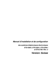 Auerswald ETS-4308 I Manuel D'installation Et De Configuration