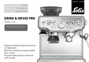 SOLIS GRIND & INFUSE PRO 115A Mode D'emploi