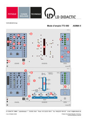 LD Didactic 773 050 ASIMA II Mode D'emploi