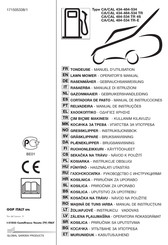 Mountfield CA 534 TR Manuel D'utilisation