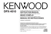 Kenwood DPX-4010 Mode D'emploi