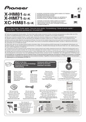 Pioneer XC-HM81-K Guide Rapide