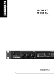 T.C. Electronic M-ONE XL Mode D'emploi