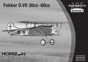 Horizon Hobby Fokker D.VII 60cc Manuel D'utilisation