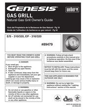 Weber Genesis Guide De L'utilisateur