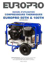 EUROPRO 100TH Manuel D'utilisation