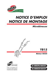 BEAL YB15 Notice D'emploi