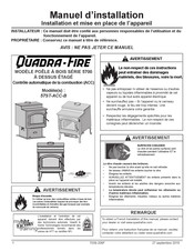 Quadra-Fire 57ST-ACC-B Manuel D'installation