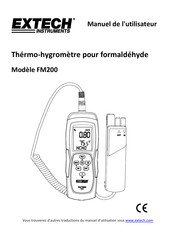 Extech Instruments FM200 Manuel De L'utilisateur