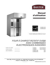 baxter OV500G1-EE Série Manuel D'utilisation