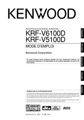 Kenwood KRF-V5100D Mode D'emploi
