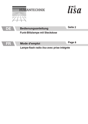 HumanTechnik lisa A-2419-0 Mode D'emploi