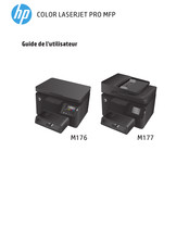 HP Color LaserJet Pro MFP M177fw Guide De L'utilisateur