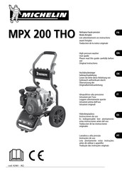 Michelin MPX 200 THO Mode D'emploi