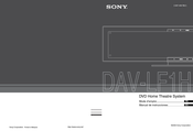 Sony ESPRIT DAV-LF1H Mode D'emploi