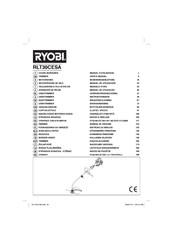 Ryobi RLT30CESA Manuel D'utilisation