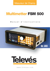 Televes FSM 500 Manuel D'instructions