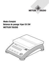Mettler Toledo Viper EX SW Mode D'emploi