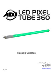 ADJ LED Pixel TUBE 360 Manuel D'utilisation