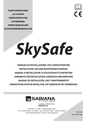 Sabiana SkySafe Manuel D'installation, D'utilisation Et D'entretien