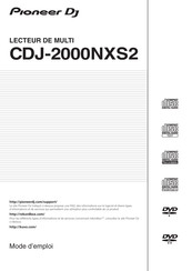 PIONEER DJ CDJ-200NXS2 Mode D'emploi