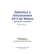 Waters 2414 Manuel De L'utilisateur